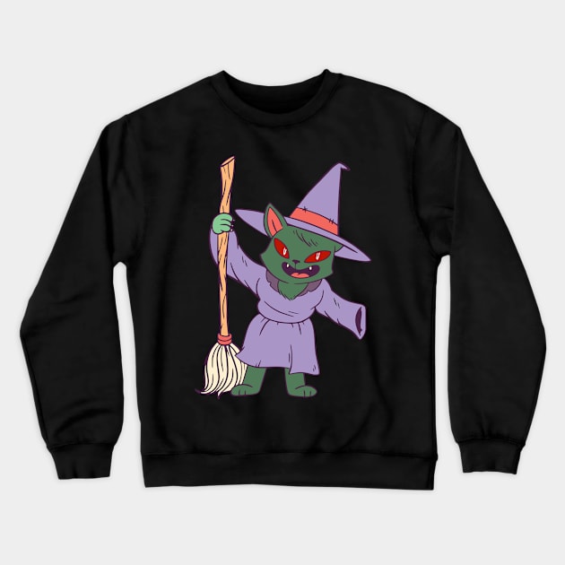 Halloween horror zombie monster creepy gift Crewneck Sweatshirt by KK-Royal